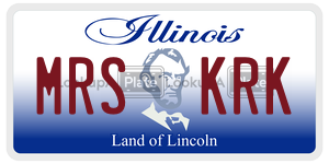 MRSKRK  license plate in IL