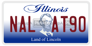 NALAT90  license plate in IL