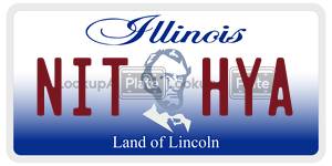 NITHYA  license plate in IL