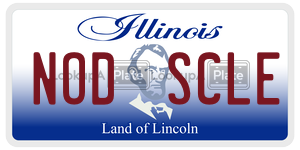 NODSCLE  license plate in IL