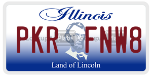 PKRFNW8  license plate in IL