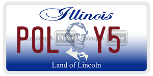 POLY5  license plate in IL