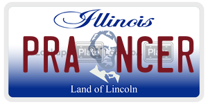 PRANCER  license plate in IL