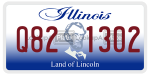 Q821302  license plate in IL