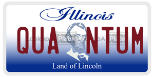 QUANTUM  license plate in IL
