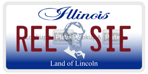 REESIE license plate in Illinois