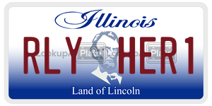 RLYHER1 license plate in Illinois