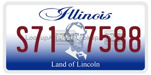 S717588 license plate in Illinois