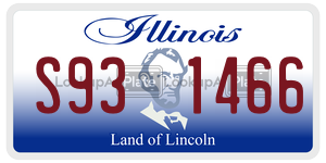 S931466 license plate in Illinois