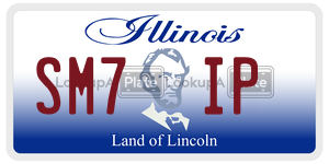 SM7IP  license plate in IL