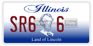 SR66  license plate in IL