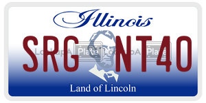 SRGNT40  license plate in IL