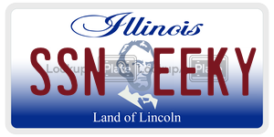 SSNEEKY  license plate in IL