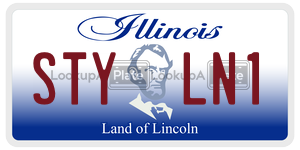 STYLN1 license plate in Illinois