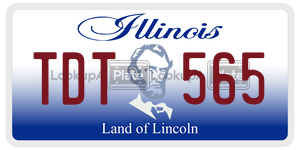TDT565  license plate in IL