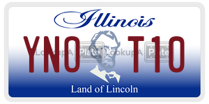 YNOT10  license plate in IL