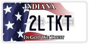 2LTKT  license plate in IN