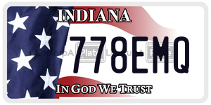 778EMQ  license plate in IN