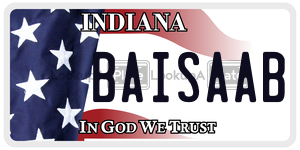 BAISAAB  license plate in IN