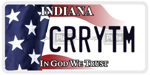 CRRYTM  license plate in IN