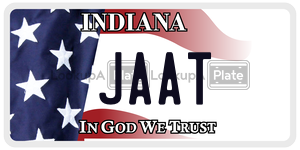 JAAT  license plate in IN