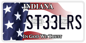 ST33LRS  license plate in IN