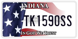 TK159OSS  license plate in IN