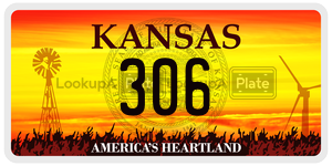 306  license plate in KS