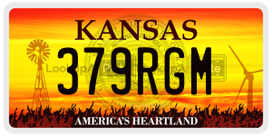 379RGM  license plate in KS