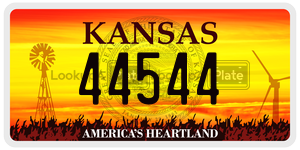 44544 license plate in Kansas