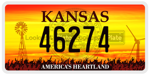 46274  license plate in KS