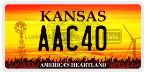 AAC40  license plate in KS