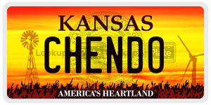 CHENDO  license plate in KS