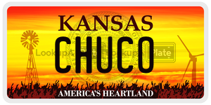 CHUCO license plate in Kansas