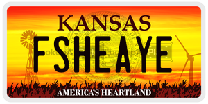FSHEAYE  license plate in KS