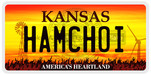 HAMCHOI  license plate in KS