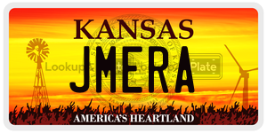 JMERA  license plate in KS