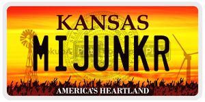 MIJUNKR  license plate in KS