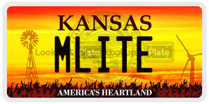 MLITE  license plate in KS