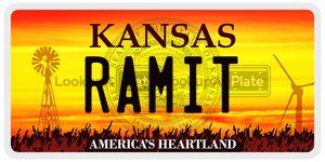 RAMIT  license plate in KS