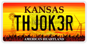 THJOK3R  license plate in KS