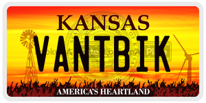 VANTBIK  license plate in KS