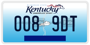 0089DT  license plate in KY