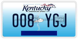 008YGJ  license plate in KY