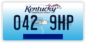 0429HP  license plate in KY