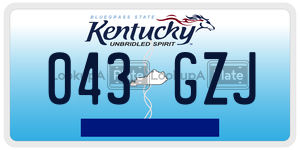 043GZJ  license plate in KY
