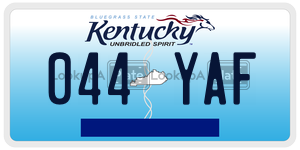 044YAF  license plate in KY