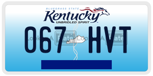 067HVT  license plate in KY