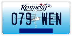 079WEN  license plate in KY