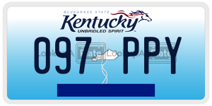 097PPY  license plate in KY